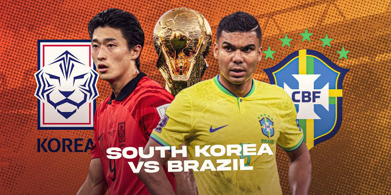Brazil vs South Korea: download 4k football goals and 4k media