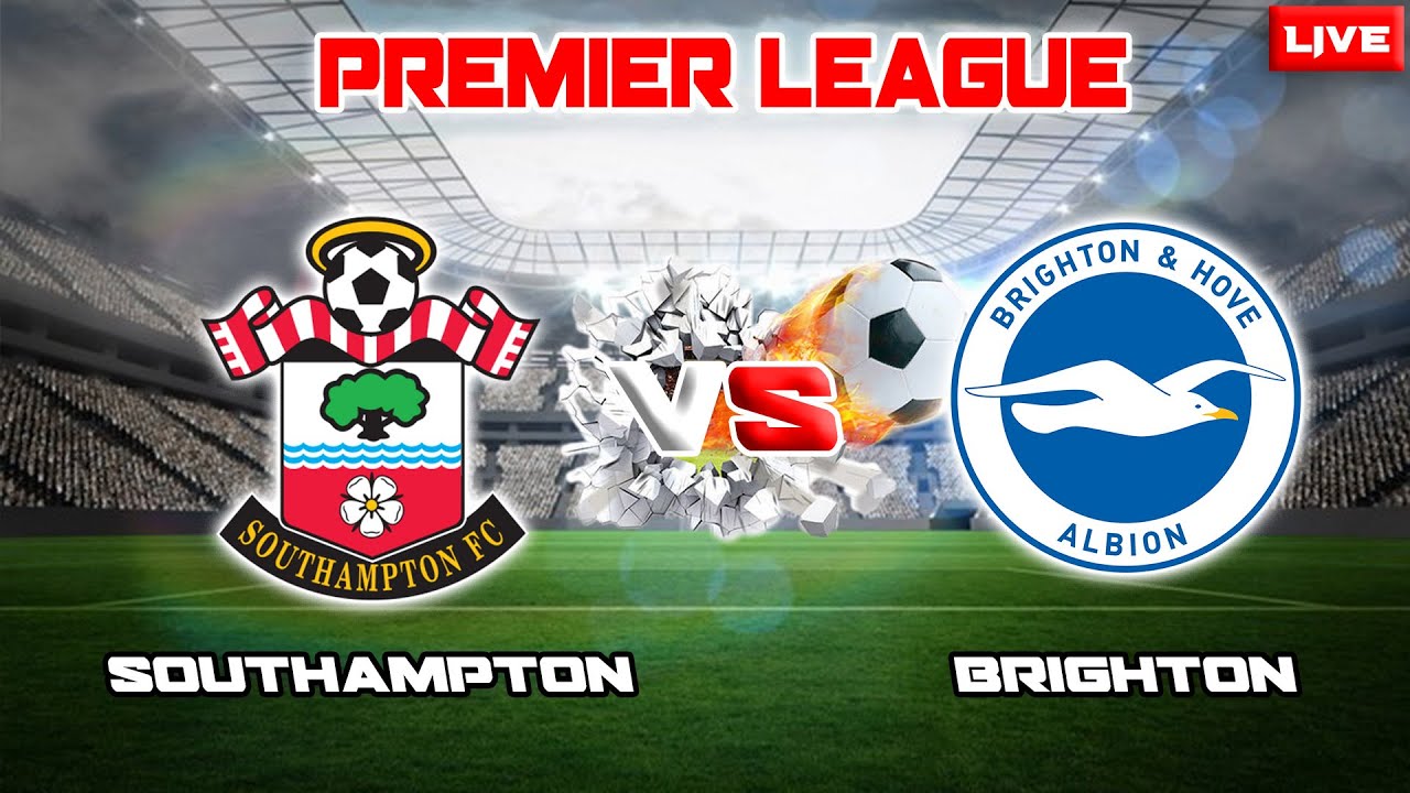 Southampton VS Brighton & Hove Albion  2-0 Download full match and goals 4k
